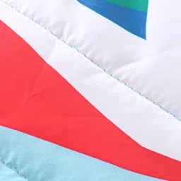 Babyhug Full Sleeves Jacket with Removable Hood &  Abstract Print - Multicolour image 5