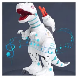 NEGOCIO RC Robot Dinosaur Intelligent Educational Dancing Singing Missiles Launching Water Mist Spraying toy for kids - PACK OF 1- COLOR MAY VARY image 5