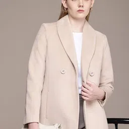 French Connection Notched Lapel Longline Overcoat Coat-picture-11