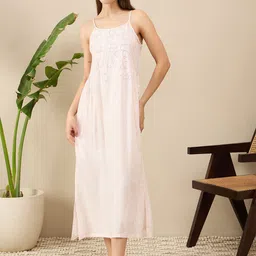 July Pink Printed Nightdress-picture-37