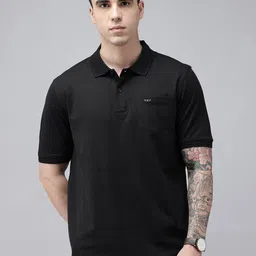 ColorPlus Giza Mercerized Polo Collar Pure Cotton T-shirt-picture-56