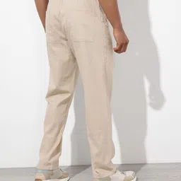 The Roadster Lifestyle Co. Men Relaxed Fit Joggers Trousers image 3