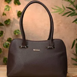 Rocia Brown Shoulder Handbag image 1