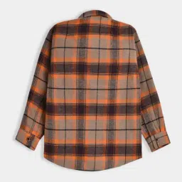 Miarcus Boys Multicolor Cotton Chequered Shirt with T-Shirt Set image 4