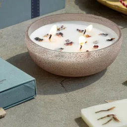 Doft Sundance Aura Pink Soy Wax Bowl Candle image 1