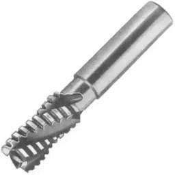 Addison Type D Parallel Shank Roughing End Mill Ground Relieved Chip Breaker Groove 68 mm image 1