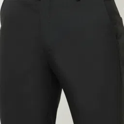 Cantabil Black Cotton Regular Fit Trousers image 5