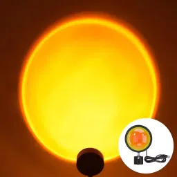 EcommOceans USB Sunset Lamp with 360° Ball Head image 2