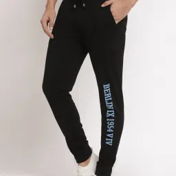 Club York Black Regular Fit Joggers image 3