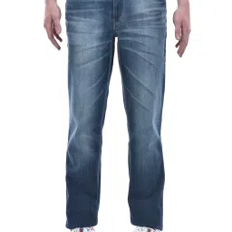 Numero Uno Mid Blue Straight Fit Jeans image 1