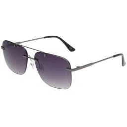 SCOTT Grey Square UV Protection Sunglasses for Men image 1