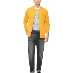 Van Heusen Sport Yellow Regular Fit Sweatshirt image 5