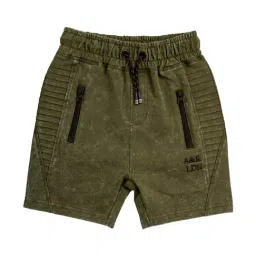 Angel & Rocket Kids Green Solid Shorts-picture-23