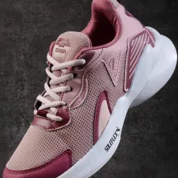 Asian Women's Pink Running Shoes image 1