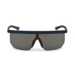 WEB EYEWEAR Grey Shield Sunglasses Designed in Italy-image-87