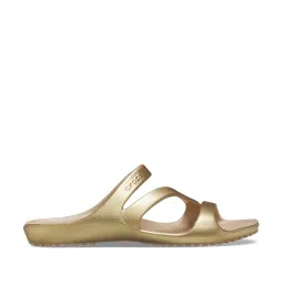 Crocs Women's Kadee Gold Casual Sandals image 1