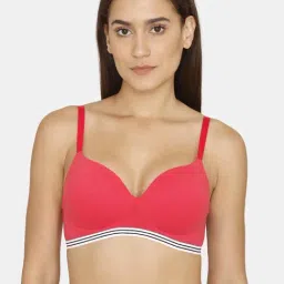 Zivame Red Padded Bra-image-72