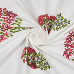 Living Roots Jaipuri Multicolor Cotton 7 ft Door Curtain image 3