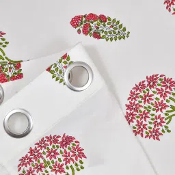 Living Roots Jaipuri Multicolor Cotton 7 ft Door Curtain image 4