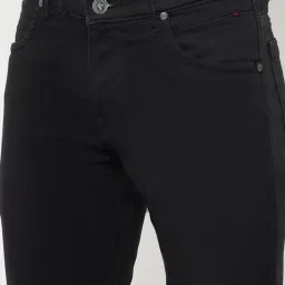 Cantabil Black Cotton Regular Fit Jeans image 5