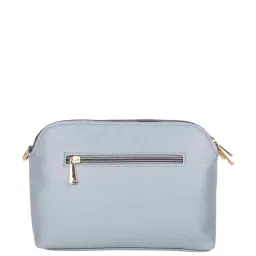 Mochi Blue Textured Medium Sling Handbag image 3