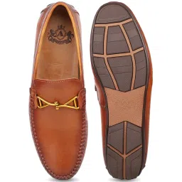 Atesber by Inc.5 Men's Tan Casual Loafers image 3