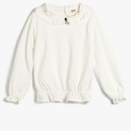 Koton Girls Round Neck Long Sleeves Top-picture-14