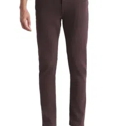 Simon Carter London Slim Fit Brown Lightly Washed Mid Rise Jeans-picture-33