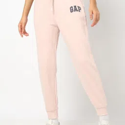 GAP Pink Blended Solid Joggers image 1