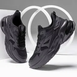 Red Tape Men's Black Casual Sneaker image 1