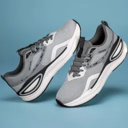 Red Tape Men's Flow Plus Grey Walking Shoes image 1