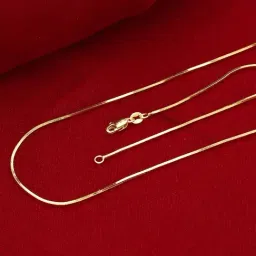 Malabar Gold and Diamonds 18k BIS Hallmark Yellow Chain for Women-picture-40