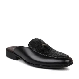 Privo by Inc.5 Men's Black Mule Shoes image 2