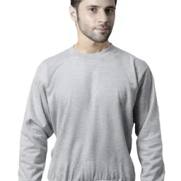 Vimal Jonney Grey & Pink Regular Fit Sweatshirts - Pack of 2 image 2