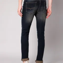 Cantabil Deep Blue Cotton Regular Fit Jeans image 2