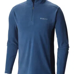 Columbia Men Blue Klamath Range II Half Zip Jacket image 1