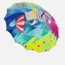 Little Surprise Box Multicolor Printed 2 Fold Umbrella image 1