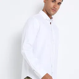 BEN SHERMAN Button-Down Collar Oxford Pure Cotton Casual Shirt image 4