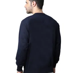 Vimal Jonney Navy Blue & Grey Regular Fit Sweatshirts - Pack of 2 image 5