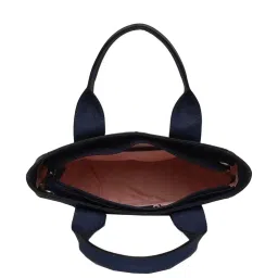 KLEIO Blue Solid Medium Handbag image 4