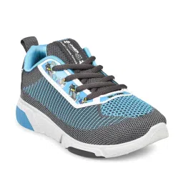 Campus Kids Grey & Blue Running Shoes image 2