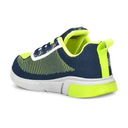 Campus Kids Navy & Green Running Shoes image 5