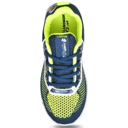 Campus Kids Navy & Green Running Shoes image 3