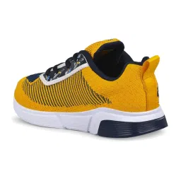 Campus Kids Mustard & Navy Running Shoes image 5