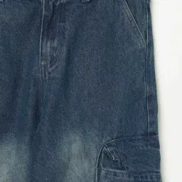 Fame Forever By Lifestyle Mid Blue Cotton Regular Fit Jeans image 3