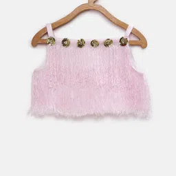 Fairies Forever Pink Ready to Wear Lehenga & Blouse with Dupatta image 2