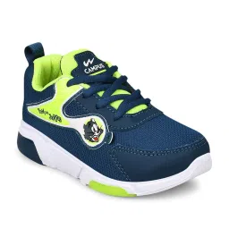 Campus Kids Navy & Green Running Shoes image 2