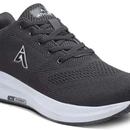 Action Men's Black Running Shoes image 4