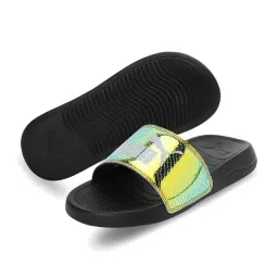 Puma Women's Popcat 20 Exotics RES Gold Slides image 4