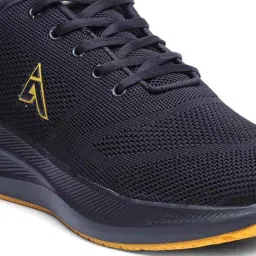 Action Men's Black Running Shoes image 4